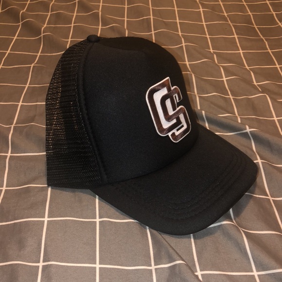 San Diego Padres Black Trucker Hat - Picture 2 of 3